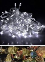 100 Ledli 8 Fonksiyonlu 10 Metre Yılbaşı Led Aydınlatma Dekor Lambası - Görsel 7