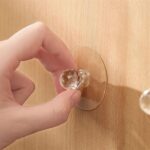 2 Adet Kristal Kendiliğinden Güçlü Yapışkanlı Kulp Askısı Tutma Kolu - Görsel 2