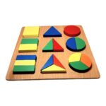3 parçalı geometrik şekiller