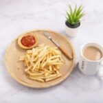 50 Adet Air Fryer Pişirme Kağıdı Tek Kullanımlık Hava Fritöz Yağ Geçirmez Yapışmaz Gıda Pişirme Kağıdı Yuvarlak Delikli Model - Görsel 6