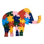 Ahşap Puzzle Fil