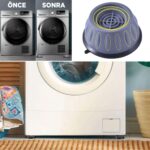 Titreşim Önleyici Çamaşır Makinesi Ayağı 4lü Set | Gürültü Azaltıcı Kaymaz Ped - Görsel 3