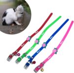 Çıngıraklı Zilli Sevimli Renkli Silikon Kedi Köpek Boyun Tasması, Standart - Görsel 2
