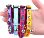 Çıngıraklı Zilli Sevimli Renkli Silikon Kedi Köpek Boyun Tasması, Standart - Görsel 4