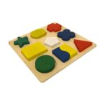 Geometrik Şekiller Tek Parça Puzzle - Görsel 2