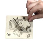 Gergedan Macerası Boyutları Keşfediyorum Puzzle Oyunu - Görsel 2