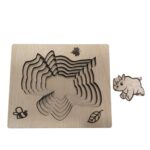 Gergedan Macerası Boyutları Keşfediyorum Puzzle Oyunu - Görsel 4