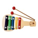 Çocuklar için gitar şekilli ksilofon