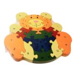 Harfleri ve Sayıları Öğreniyorum Eğitici Minik Ayı Puzzle - Görsel 2
