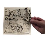 Köpekli Boyut ve Şekil Puzzle Oyunu - Görsel 2