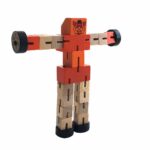 Küçük Boy Ahşap Robot Adam - Görsel 2