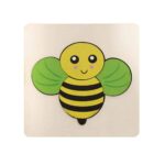Mini Ahşap Arı Puzzle