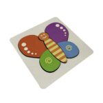 Mini Ahşap Kelebek Puzzle - Görsel 2