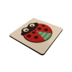 Mini Ahşap Uğur Böceği Puzzle - Görsel 2