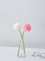 Polka Şeffaf Simple Cam Vazo Minimalist Tasarımla Ferah Mekanlar İçin Şık Seçim - Görsel 4