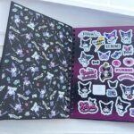Fal Bakan Kuromi Günlük Planlayıcı Siyah Kapak Defter - Şık ve Eğlenceli Organizasyon Siyah Kapak Spiralli Defter - Görsel 3