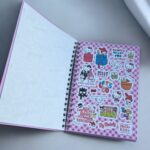 Kuromi'nin Sihirli Dünyası Planner Defteri - Pembe ve Eğlenceli Günlük Planlama Defteri ve 5 Sayfa Sticker Seti - Görsel 4