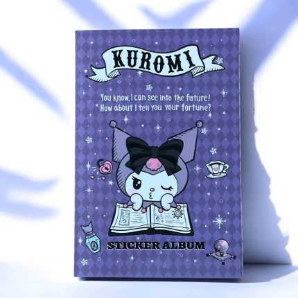 Kuromi Tarot ve Fal Temalı Sticker Albümü Kuromi Sticker Defteri Albümü – Mistik Fal ve Tarot Koleksiyonu