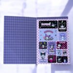 Kuromi Tarot ve Fal Temalı Sticker Albümü Kuromi Sticker Defteri Albümü - Mistik Fal ve Tarot Koleksiyonu - Görsel 2