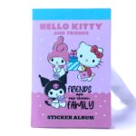 Hello Kitty ve Arkadaşları - Sevimli Sticker Albümü Hello Kitty Melody ve Kuromi Sticker Defteri Koleksiyonu