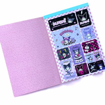 Hello Kitty ve Arkadaşları – Sevimli Sticker Albümü Hello Kitty Melody ve Kuromi Sticker Defteri Koleksiyonu