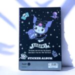 Gotik Siyah Kuromi Sticker Albümü Kuromi Karanlık Mistik Sticker Defteri - Fal ve Sihir Temalı Koleksiyon - Görsel 3