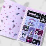 Kuromi & Sanrio Kawaii Sticker Albümü - Kuromi - Görsel 2