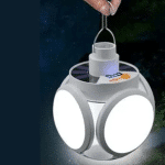 Katlanabilir Güneş Enerjili Kamp Lambası