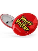 Harry potter yazılı Hogwarts temalı Rozet - Harry potter rozetleri