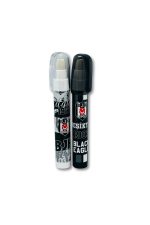 Beşiktaş Lisanslı Kırtasiye Seti | BJK Kara Kartal Okul Seti, Beşiktaş Okula Dönüş Siyah Beyaz Set - Görsel 7