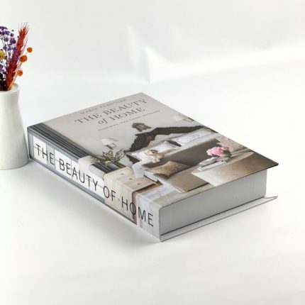 Kitap Görünümlü Dekoratif Kutu beauty of home yatay