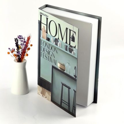 Kitap Görünümlü Dekoratif Kutu home kapak açık