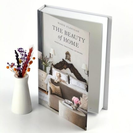 Kitap Görünümlü Dekoratif Kutu beauty of home kapak açık