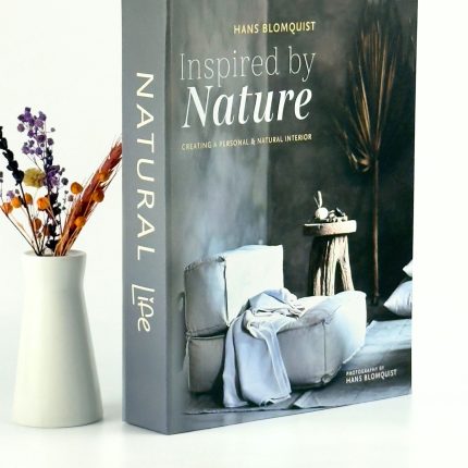 Kitap Görünümlü Dekoratif Kutu Natural Life