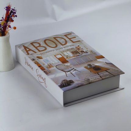 Kitap Görünümlü Dekoratif Kutu Abode home sweet