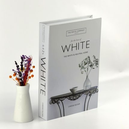 Kitap Görünümlü Dekoratif Kutu ve vazo