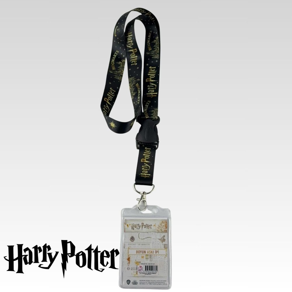 Hogwarts Lanyard Seti askı ipi - harry potter