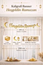 Hoşgeldin Ramazan Yazısı boyutları