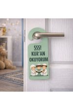 Kuran okuyorum kapı kolu askısı