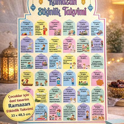 Ramazan etkinlik takvimi 30 gün