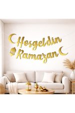 Hoşgeldin Ramazan Yazısı duvarda