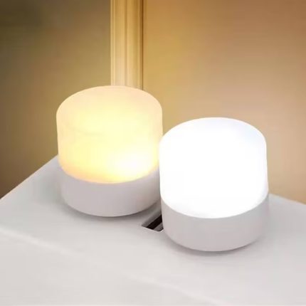 USB mini LED 10 adet - beyaz ve sarı ışık