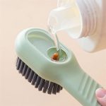 Çok Amaçlı Deterjan Hazneli Pratik El Temizlik Fırçası | Ayakkabı Bot Temizleme Yıkama Fırçası - Görsel 4