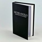 BAK GEL AL Premium Bez Kaplama Kitap Şeklinde Dekoratif Saklama Kutusu - MICHELANGELO - Görsel 3
