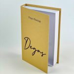 DEGAS Premium Bez Kaplı Dekoratif Kitap Görünümlü Saklama Kutusu Sarı - Görsel 2