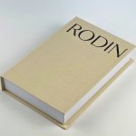 RODIN Premium Bez Kaplı Dekoratif Kitap Görünümlü Saklama Kutusu Krem Siyah