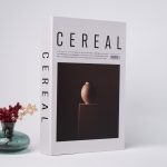 Kitap Görünümlü Dekoratif Kutu Cereal Vazo, İskandinav Tarzı Kitap Şeklinde Saklama Kutusu