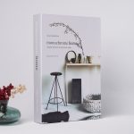 Bak Gel Al Kitap Görünümlü Dekoratif Kutu, Iskandinav Tarzı Gizli Saklama Kutusu  Monochrome