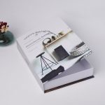 Bak Gel Al Kitap Görünümlü Dekoratif Kutu, Iskandinav Tarzı Gizli Saklama Kutusu  Monochrome - Görsel 4