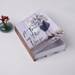 Bak Gel Al Kitap Görünümlü Dekoratif Kutu, Iskandinav Tarzı Gizli Saklama Kutusu  Tree Hause - Görsel 2
